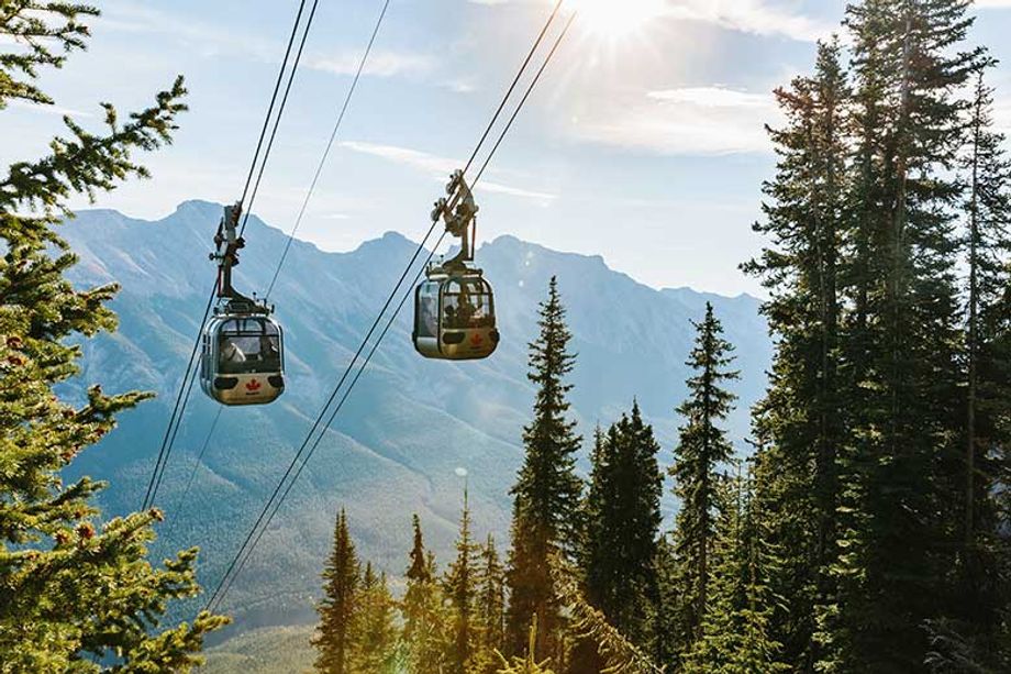 A trip on the Banff Gondola takes travelers to the top of Sulphur Mountain, with unforgettable views along the way.
