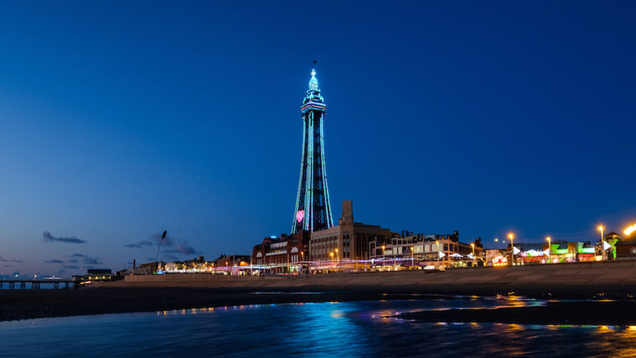 When opened in 1894, the Blackpool Tower was the tallest man-made structure in England.