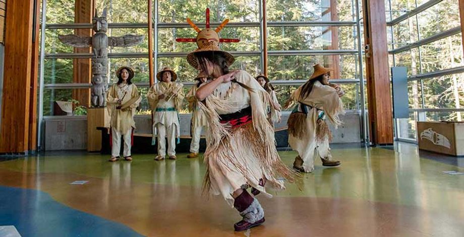 The Squamish Lil’wat Cultural Centre provides many ways for incentive groups to immerse themselves in First Nations culture.