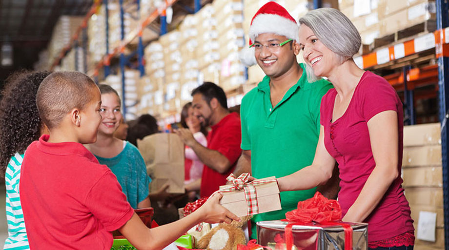 Adding a toy drive, charity raffle or some other philanthropic element to a holiday party can help make it more memorable for participants.