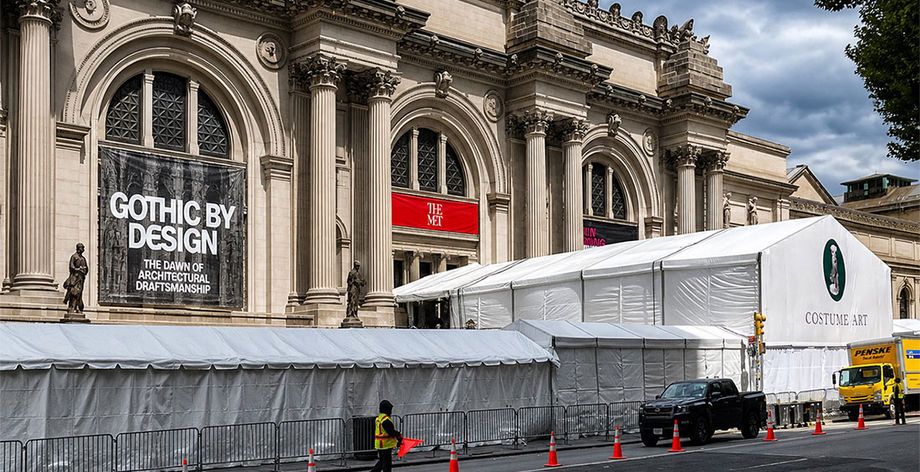Met Gala Tent Metropolitan Museum of Art