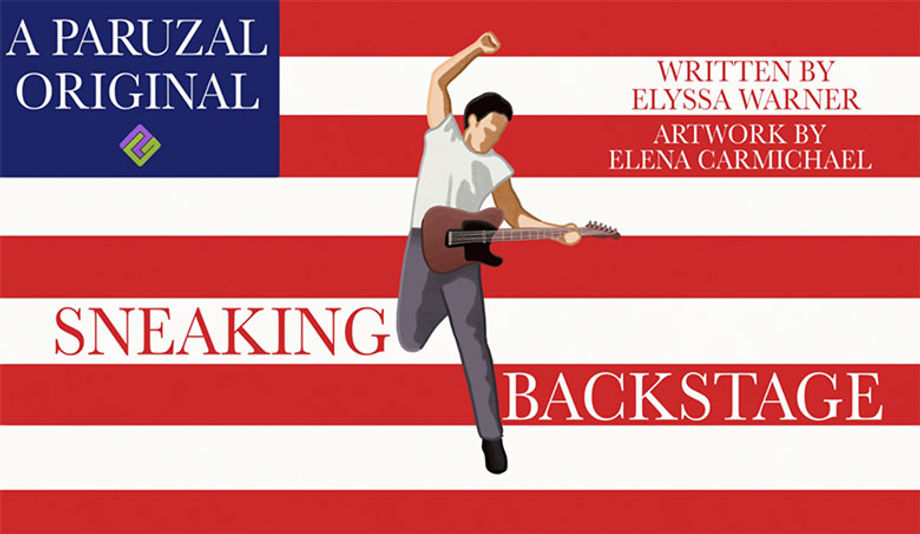 One of Paruzal Games' challenges asks competitors to get back to Bruce Springsteen's dressing room to say hello "before the journalist arrives in an hour and interrupts your plans."