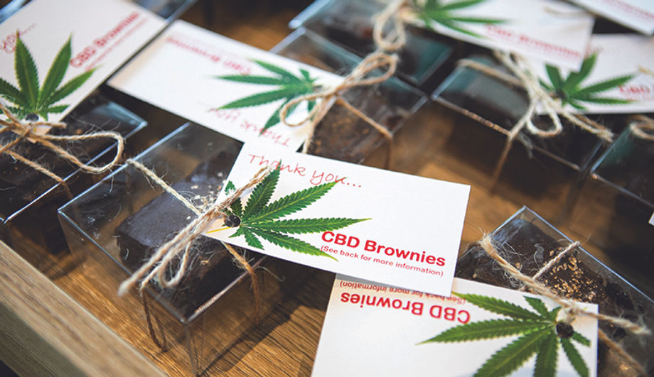 CBD — which might help ease anxiety and pain — can be used in brownies, smoothies, energy drinks and more.