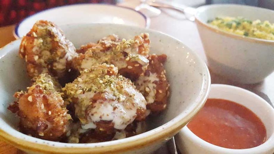 Byblos' Middle Eastern fried chicken