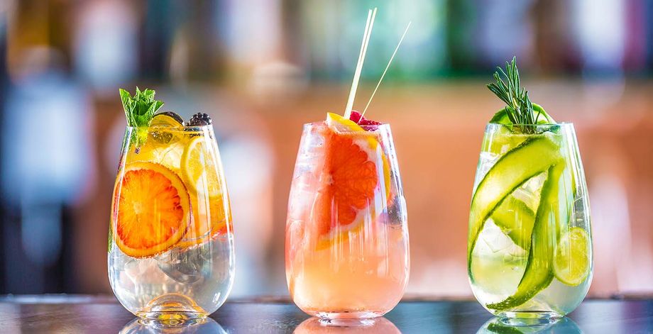 A trio of summer cocktails