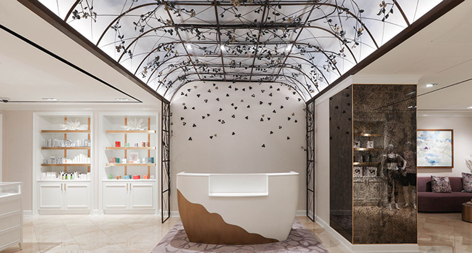 Check-in at the redone Spa at the Ritz-Carlton, Dallas