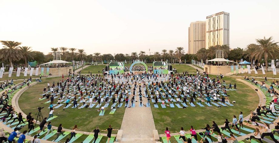Dubai yoga