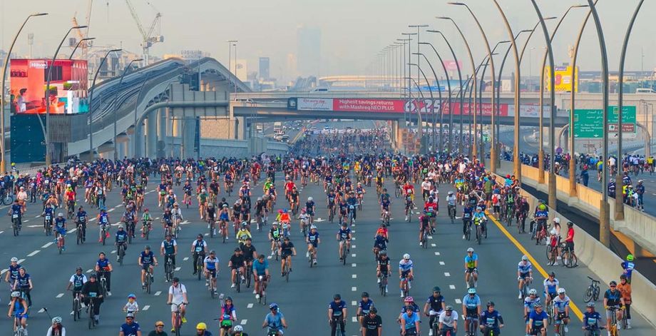 Dubai cycle race