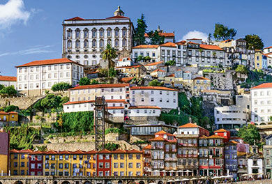 Winners will enjoy exploring the colorful cityscape of Porto.