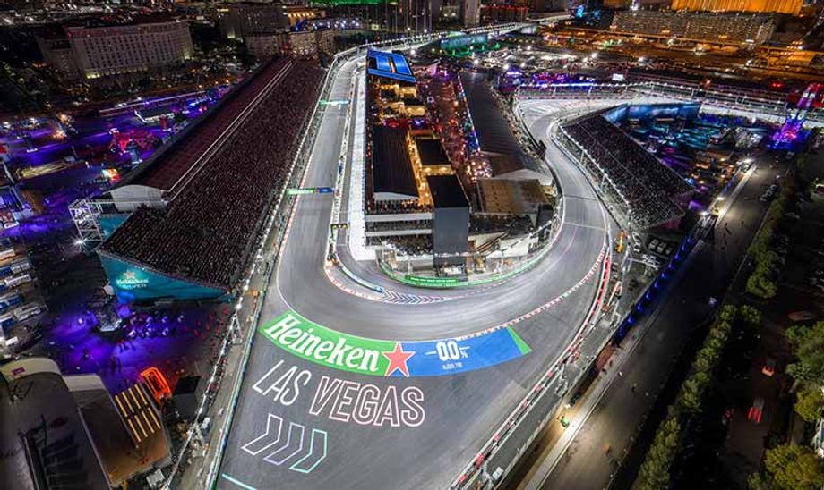 Las Vegas Grand Prix Pit Building