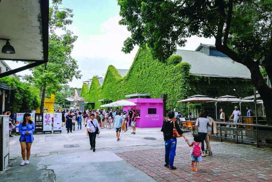 Huashan 1914 Creative Park is a former winery that has been transformed into a multi-purpose space with event spaces for hire.