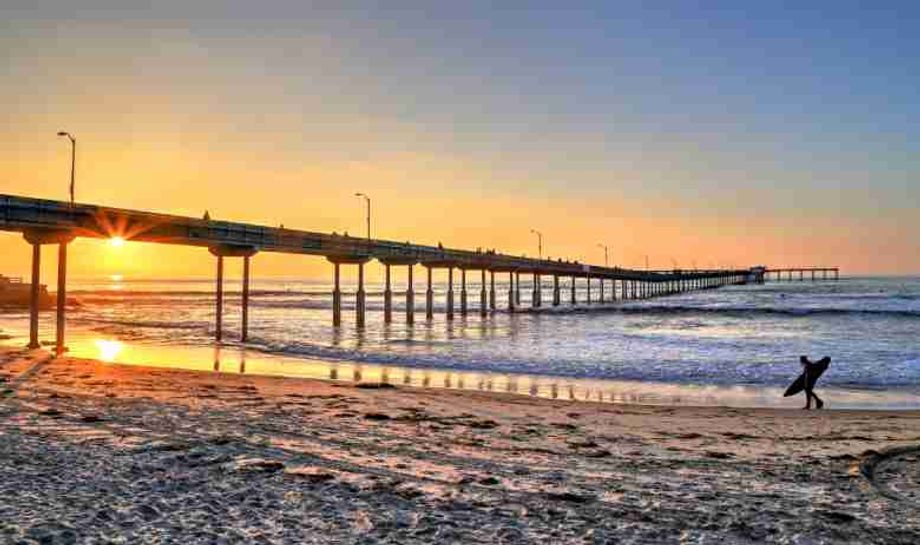 San Diego's famous beaches are among its stunning outdoor attractions.