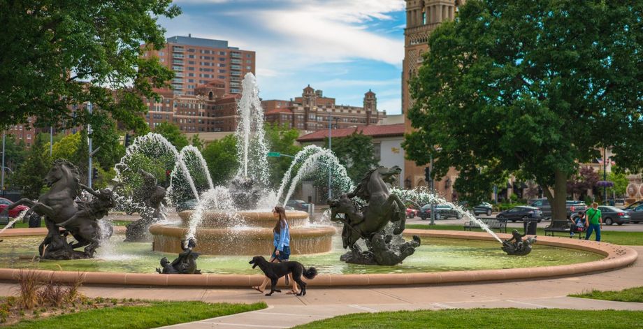 Kansas City fountain