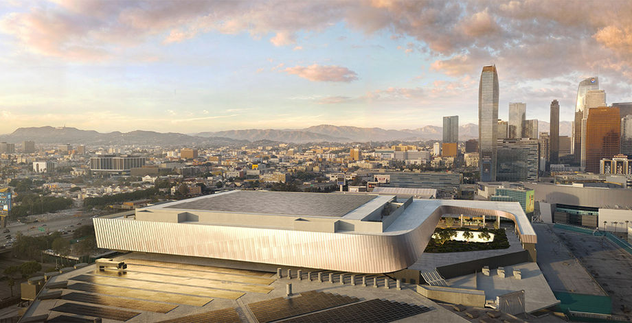 Los Angeles is moving forward with its convention center expansion project.