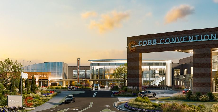 A rebranded, renovated and expanded Cobb Convention Center is coming to Atlanta.