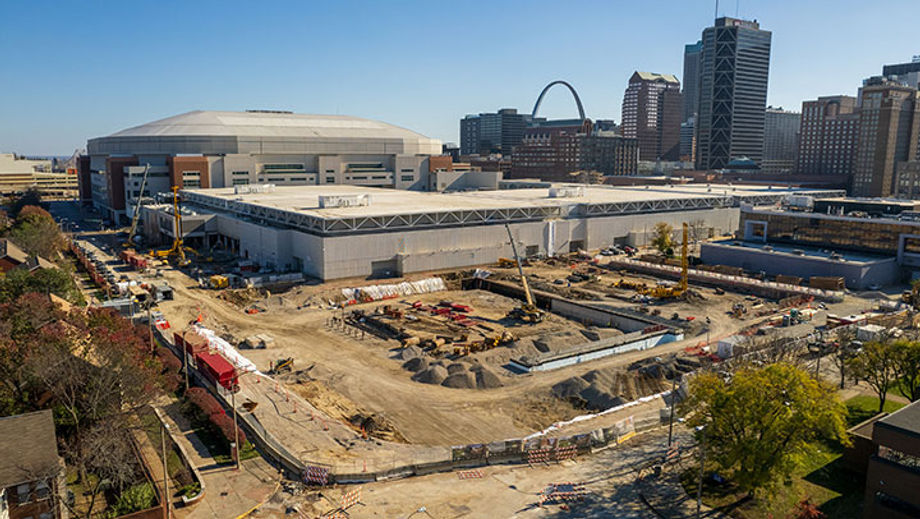 st. louis America's Center construction