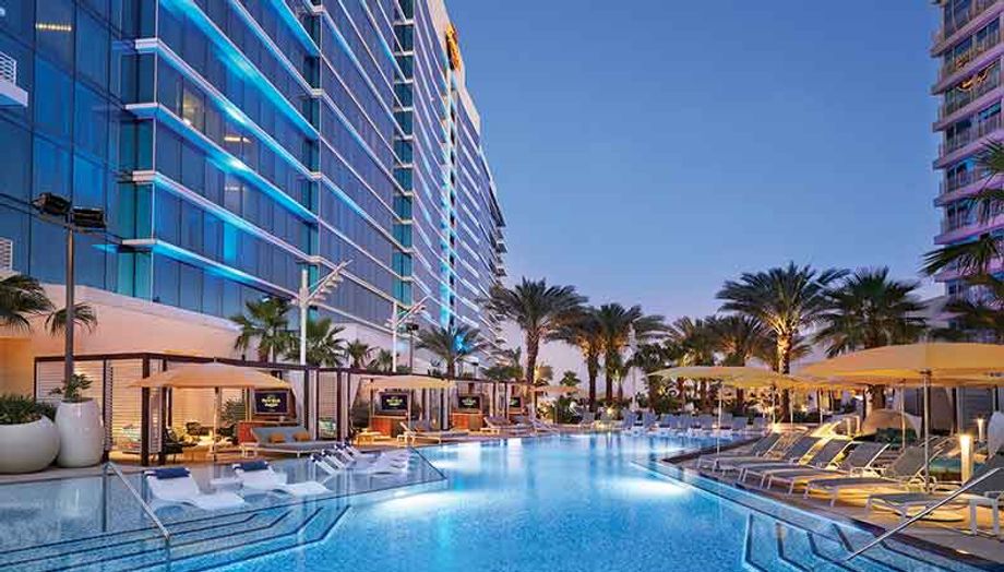 Dip in the pool at the Hard Rock Tampa
