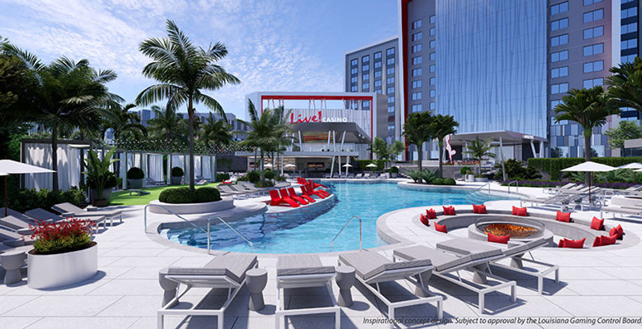 Live Casino Hotel in Louisiana