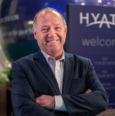 Steve Enselein, senior vice president of events at Hyatt