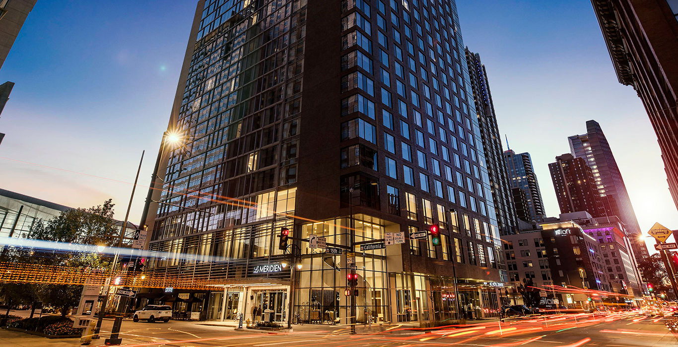 Denver's Le Meridien is attached to its sister property, the AC Hotel by Marriott Denver Downtown.