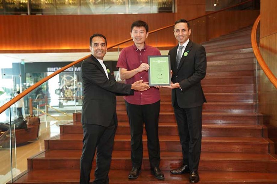 The Grand Hyatt Singapore was the first hotel to earn the SG Clean designation.
