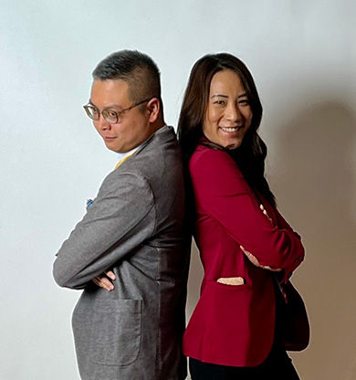 Anh Nguyen Spark Event Collective and Shawn Cheng Curious Bear Management