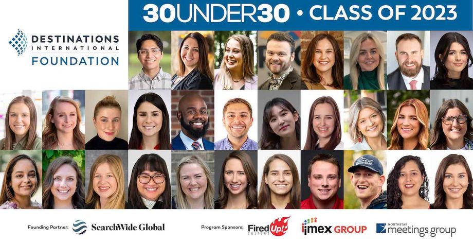 Meet the 2023 class of Destinations International's 30 Under 30 program.