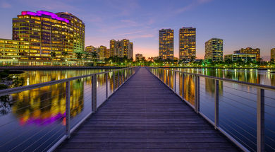 Palm Beach West Palm skyline