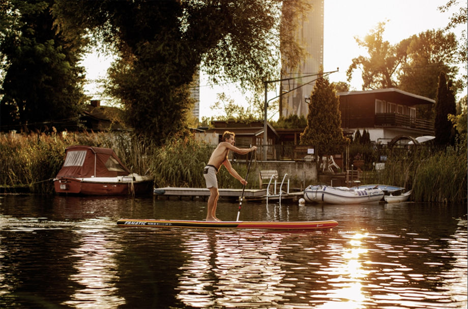 Vienna, Austria 4 Paddle Board