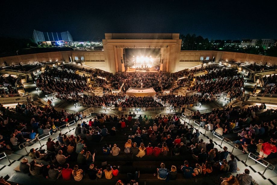 The 8,000-capacity Orion Amphitheater showcases our growing music scene.