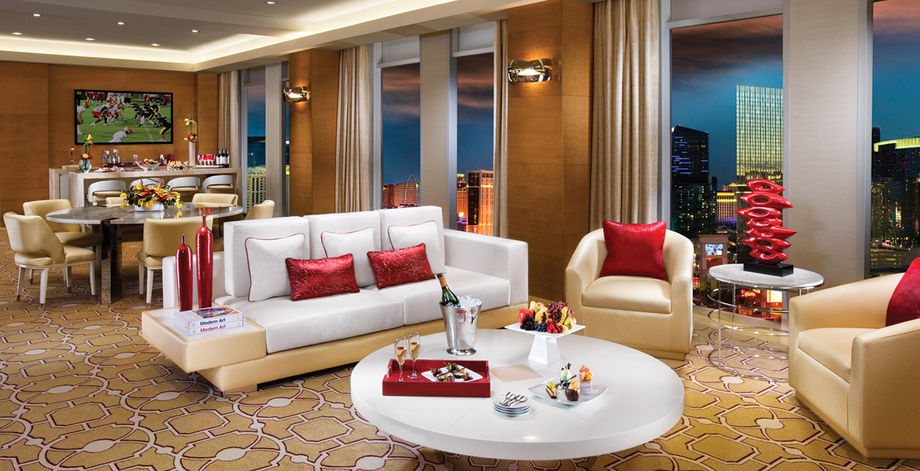 Trop Las Vegas Sky Villa Parlor Trop Las Vegas Sky Villa Parlor