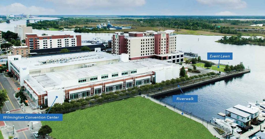 The Wilmington Convention Center anchors the city's full-service convention district.