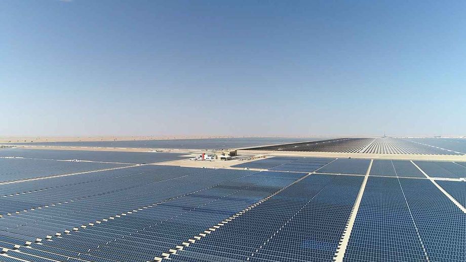 Dubai solar park