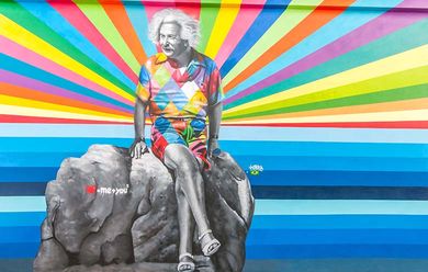 Palm Beach_einstein mural