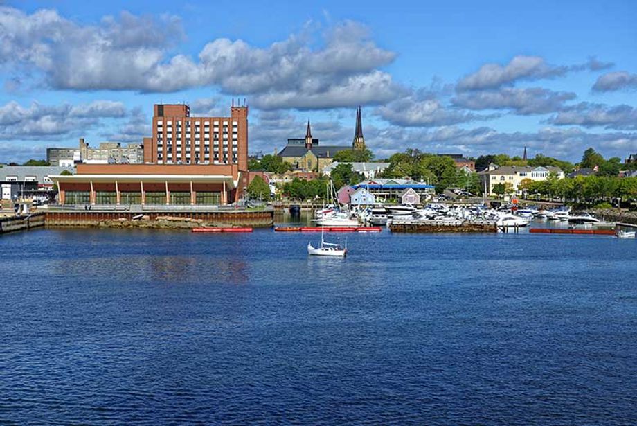 Charlottetown, Prince Edward Island, has a vibrant seafood industry, with shellfish growers such as Atlantic Aqua Farms.