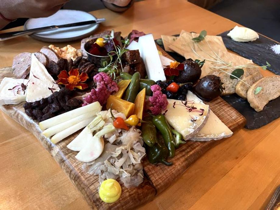 Visitors to Asheville can enjoy a range of farm-to-table dining options, including at local favorite, The Market Place.