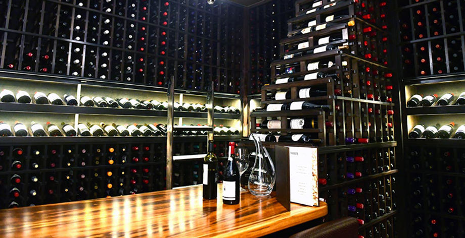 The Wine Room at Tribute in the Houstonian Hotel, Club & Spa