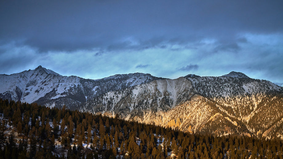 Big Sky, Mont., lives up to its name.