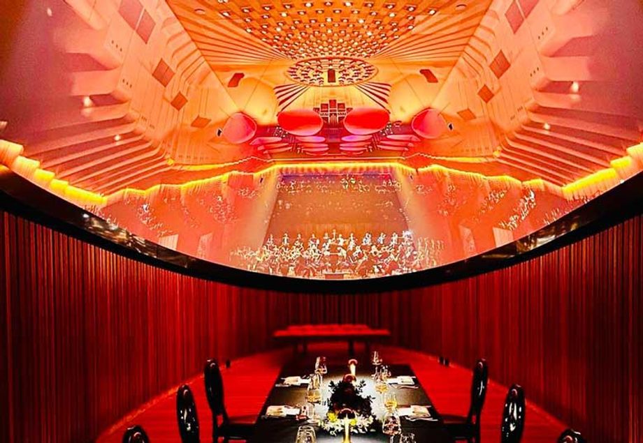 The TIDE room at the Sydney Opera House