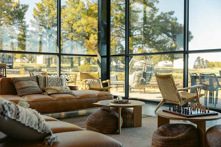 Backland Luxury Camping Arizona meeting space