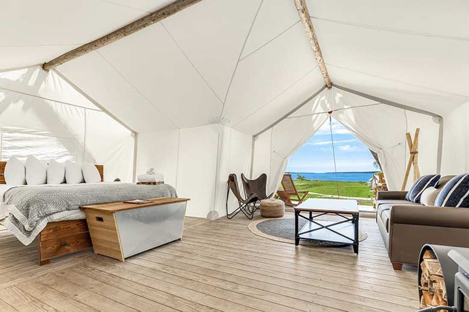under canvas acadia tent Bailey Made