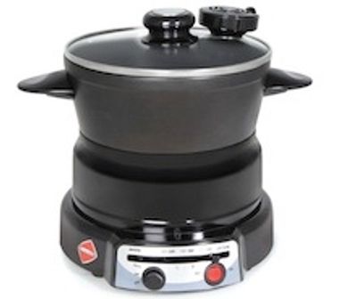 Hammacher Schlemmer Self-Stirring Pot