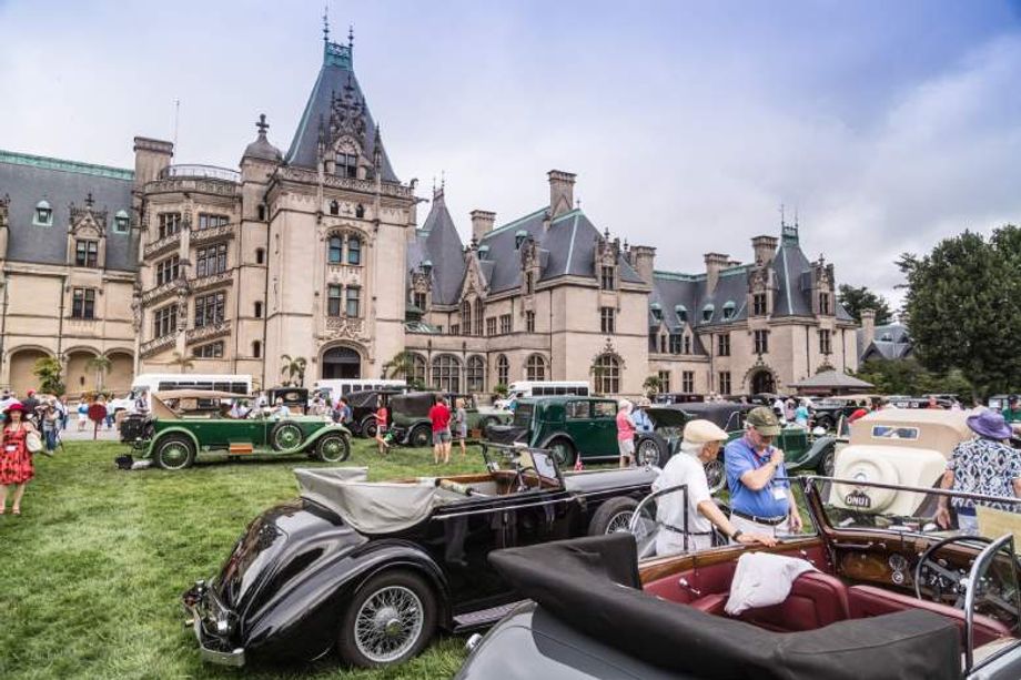 Asheville's legacy as a destination for auto enthusiasts continues, as it draws groups of vintage car groups.