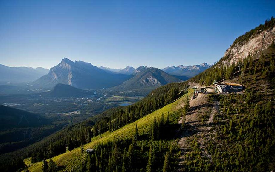 Cliffhouse Bistro lives up to its name, offering dining options from 6,900 feet atop Mt. Norquay, including outdoor seating options.