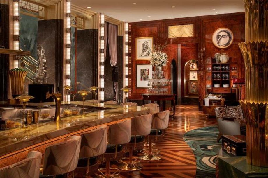 Delilah, one of Wynn's new restaurants, creates the feeling of a 1920s supper club with nightly live entertainment.