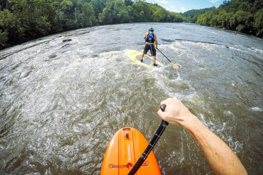Attendees can enjoy excursions on the French Broad River when visiting Asheville.