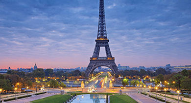 paris incentive itinerary