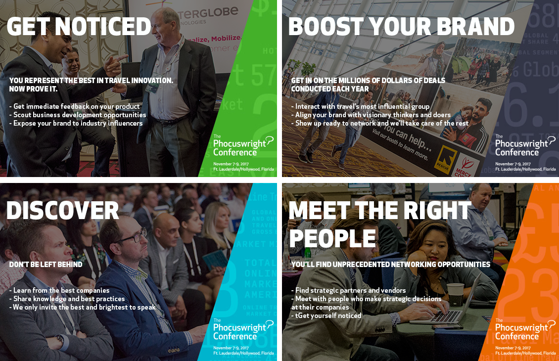 Ways to Boost Your Brand at The Phocuswright Conference through Sponsorship, Partnership and Attending