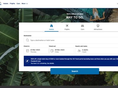 Citi’s new travel portal powered by Booking Holdings goes live