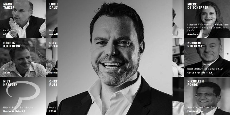 In the green room at Phocuswright Europe with... Aaron Gowell